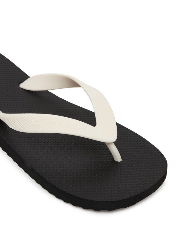 Tommy Jeans Tommy Jeans Žabky Tjw Logo Summer Sandal EN0EN02979 Čierna