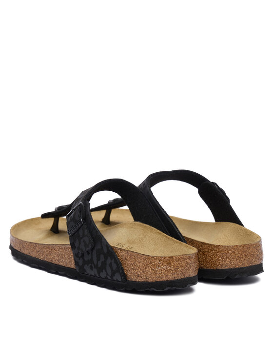Birkenstock Birkenstock Šlepetės per pirštą Gizeh 1032082 Juoda