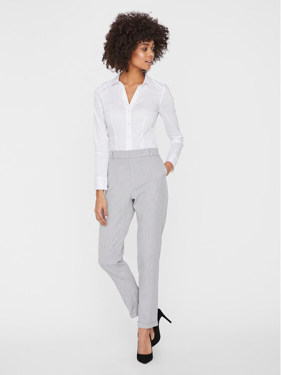 Vero Moda Vero Moda Chinos Maya 10225280 Szürke Regular Fit