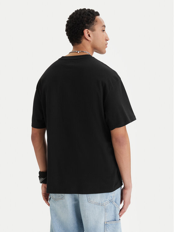 Quiksilver Quiksilver T-Shirt Salt Water EQYZT08205 Černá Comfort Fit