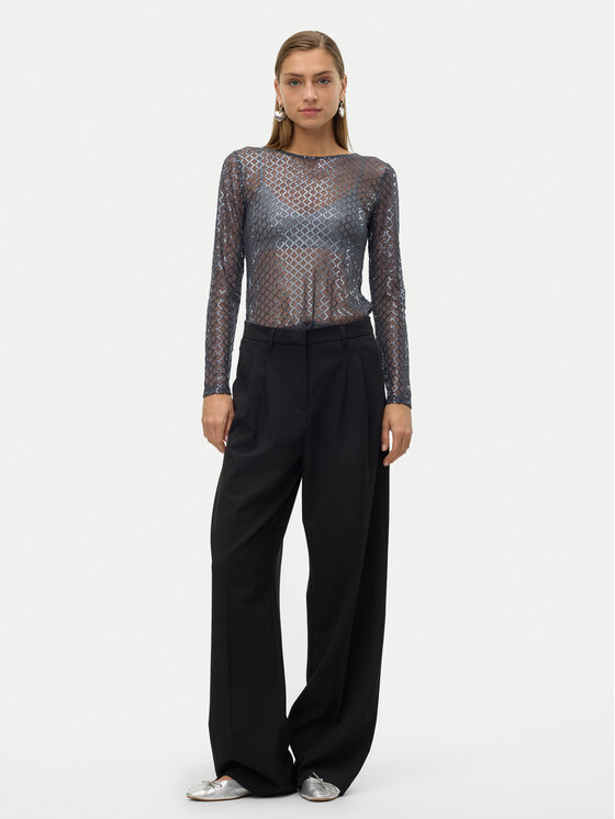Vero Moda Vero Moda Bluza Safina 10317016 Siva Regular Fit