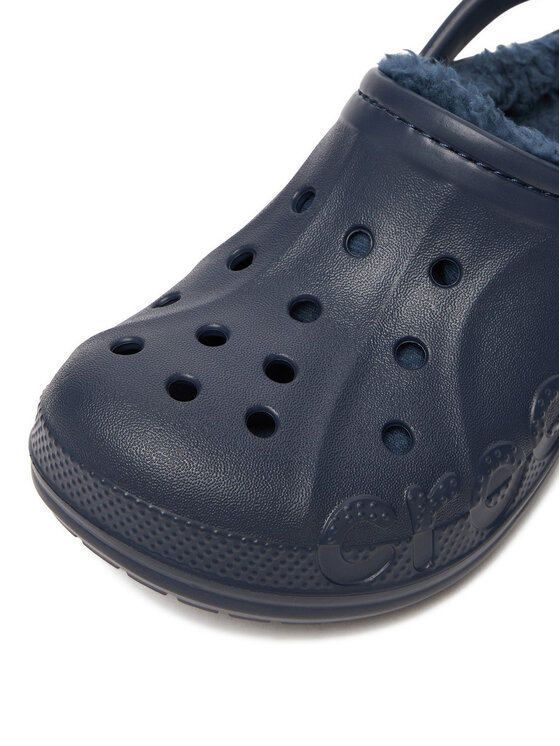 Crocs Crocs Papucs C-BAYA LINED CLOG K 207500-463 Sötétkék