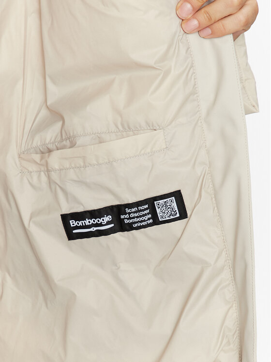 Bomboogie Bomboogie Μπουφάν πουπουλένιο GW 7524 T NM3 Μπεζ Relaxed Fit