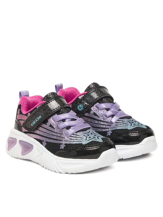 Geox Geox Sneakersy J Assister J56E9B 0ASKN C0922 M Čierna
