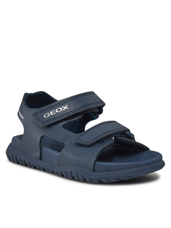 Geox Geox Sandale J Sandal Fusbetto Bo J45HMA 000BC C4002 M Tamnoplava