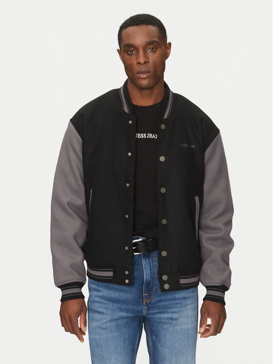 Guess Jeans Guess Jeans Bomber-jakk M5RL32 WHAC2 Must Regular Fit