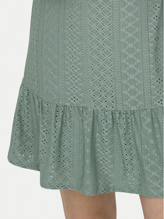 ONLY ONLY Sukienka codzienna 15289687 Zielony Regular Fit