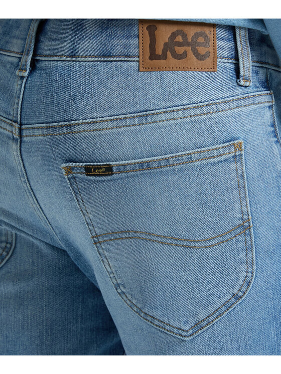 Lee Lee Jeansy 112377685 Niebieski Slim Fit