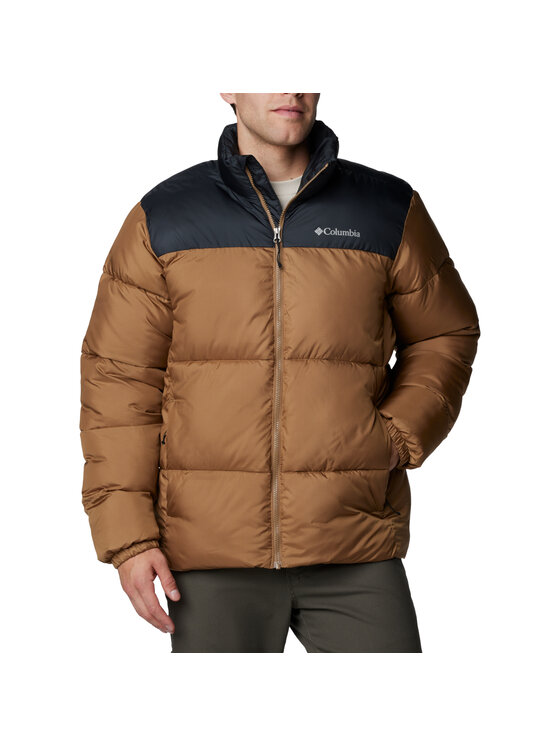 Columbia Columbia Kurtka przejściowa Columbia Puffect III Jacket Brązowy Regular Fit