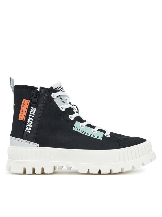 Palladium Sneakersy Pallashock Backzip 2 94469-008-M Čierna