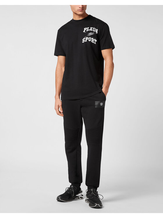Plein Sport Plein Sport T-Shirt 14271 Czarny Regular Fit