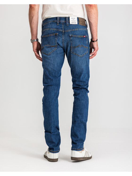 Mustang Mustang Jeansy OREGON TAPERED Niebieski Slim Fit