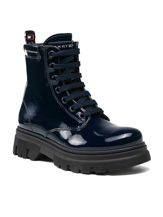 Tommy Hilfiger Tommy Hilfiger Μπότες T4A5-33040-0775 M Μπλε