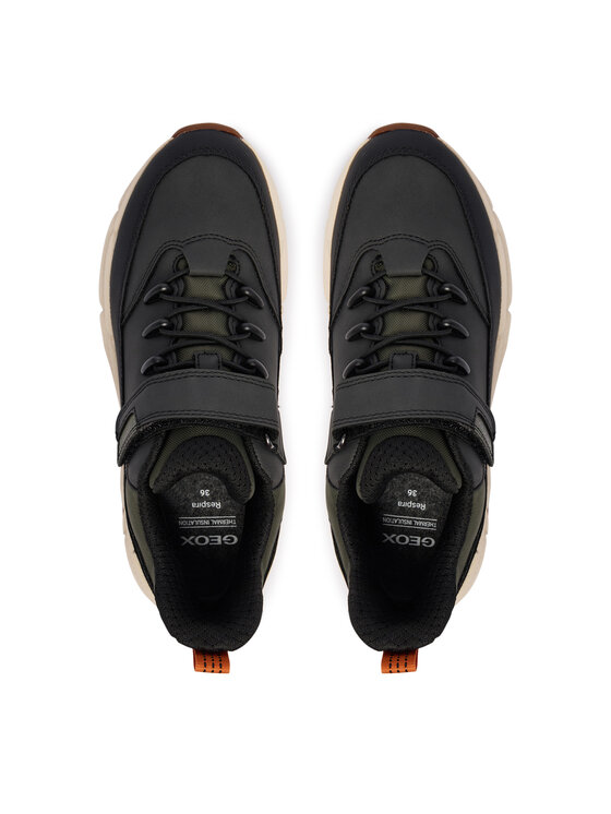 Geox Geox Сникърси J Flexyper Plus Boy B Abx J56LCA 0MEFU C0033 S Тъмнозелен