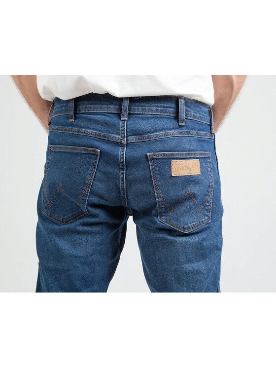 Wrangler Wrangler Jeans Greensboro Blu Straight Fit