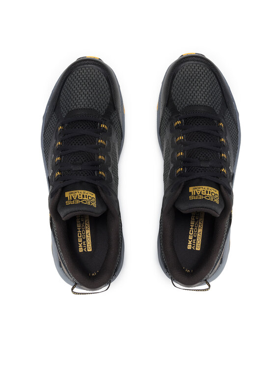 Skechers Skechers Взуття для бігу Marble Rock 220112/BKYL Чорний