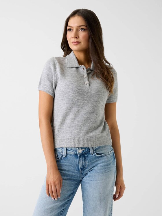 Guess Guess T-Shirt 180860 Šedá Classic Fit