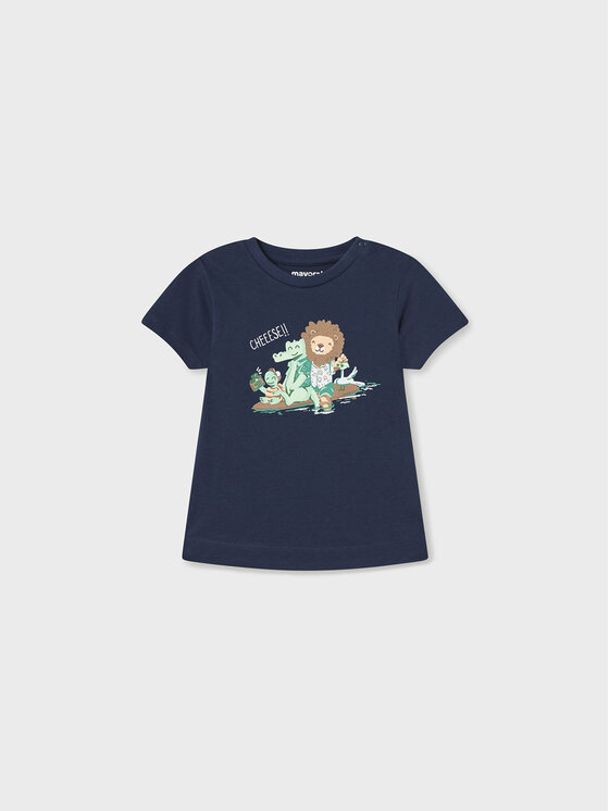 Mayoral Mayoral Komplet t-shirtów 1021 Kolorowy Regular Fit
