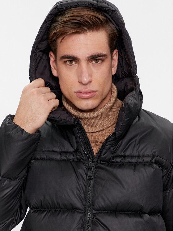 Colmar Colmar Daunenjacke Waxed 1271 3XW Schwarz Regular Fit