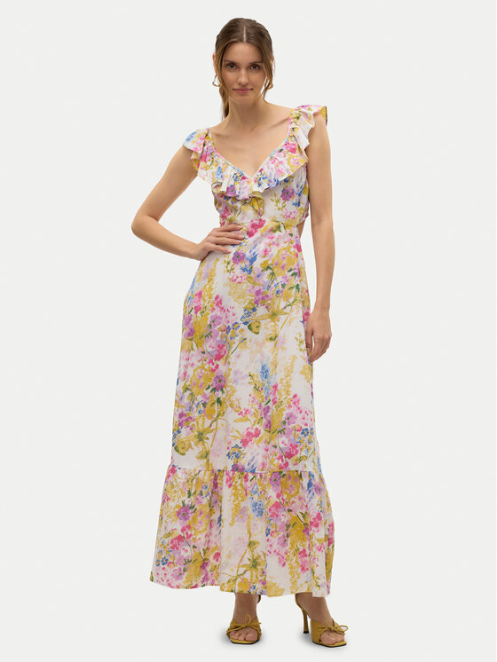 Vero Moda Vero Moda Ljetna haljina Dicthe 10323628 Šarena Regular Fit
