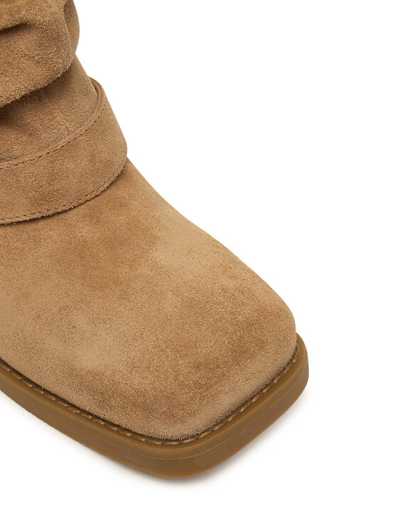MICHAEL Michael Kors MICHAEL Michael Kors Bokacsizma Colby 40F5COFE5S Bézs