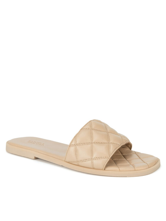 Badura Badura Pantoletten HAPPY-08W3-086 Beige