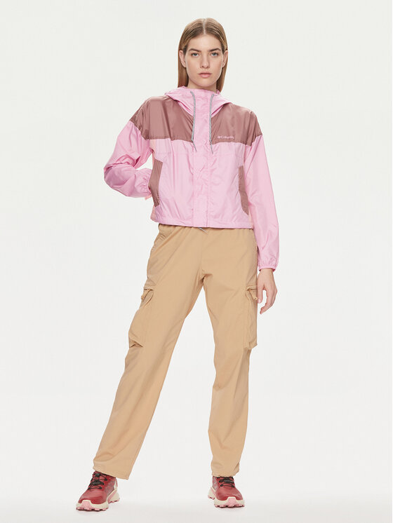 Columbia Columbia Вітровка Flash Challenger™ 1989511 Рожевий Relaxed Fit