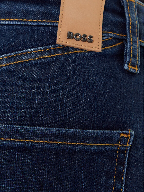 BOSS BOSS Jeansy State 2.0 50542555 Granatowy Slim Fit