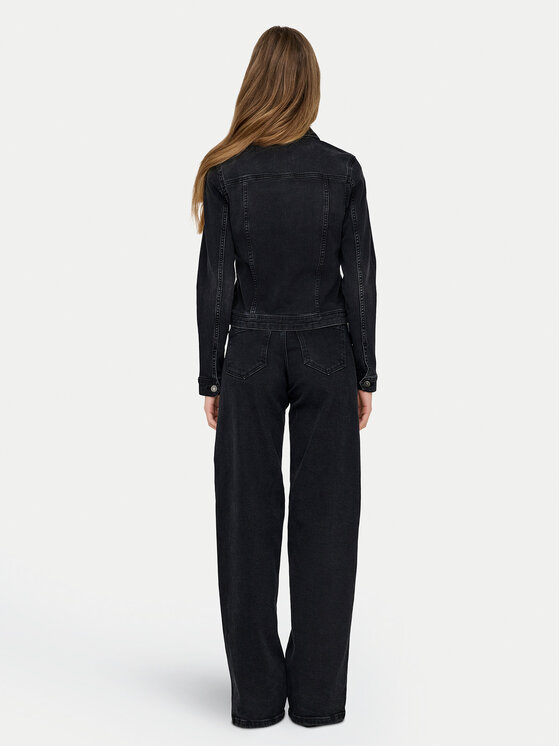 ONLY ONLY Τζιν μπουφάν Wonder 15243147 Μαύρο Regular Fit