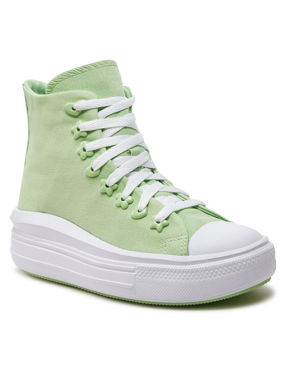 Converse Converse Tenisice Chuck Taylor All Star Motion Platform Stars A08100C Zelena