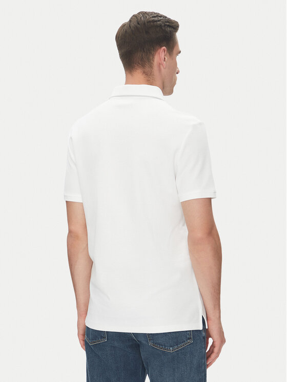 Calvin Klein Calvin Klein Polo LV04LC239G Biały Regular Fit