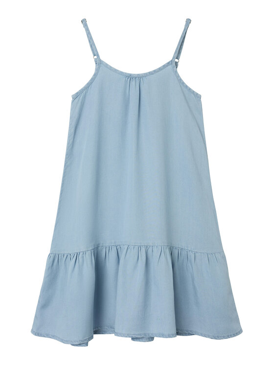 NAME IT NAME IT Poletna obleka Malia 13240271 Modra Loose Fit