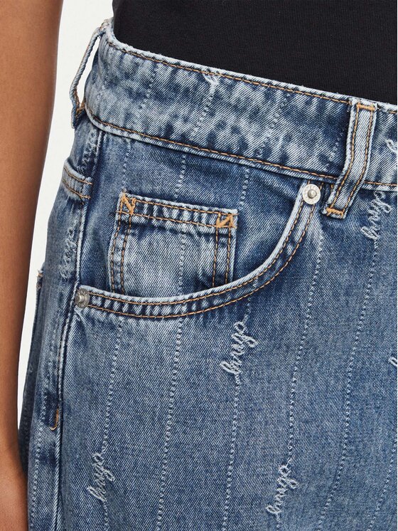 HUGO HUGO Teksad 50567343 Sinine Straight Leg