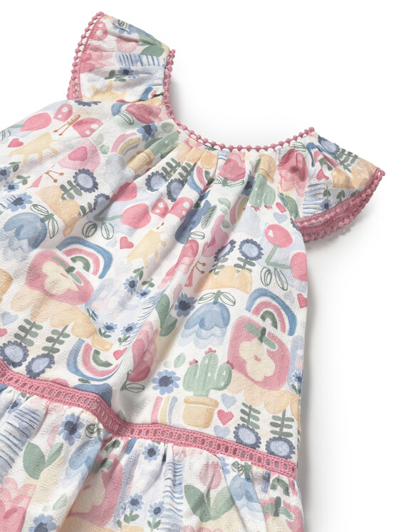 Mayoral Mayoral Sommerkleid 1917 Bunt Regular Fit