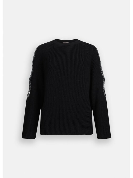 Liu Jo Liu Jo Maglione MF5486MA85Q00137 Nero Regular Fit