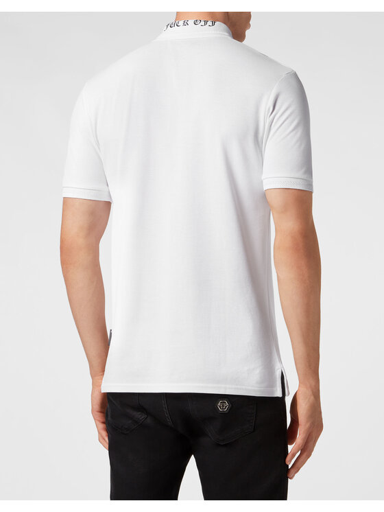 PHILIPP PLEIN PHILIPP PLEIN Polo 231 Bianco Slim Fit