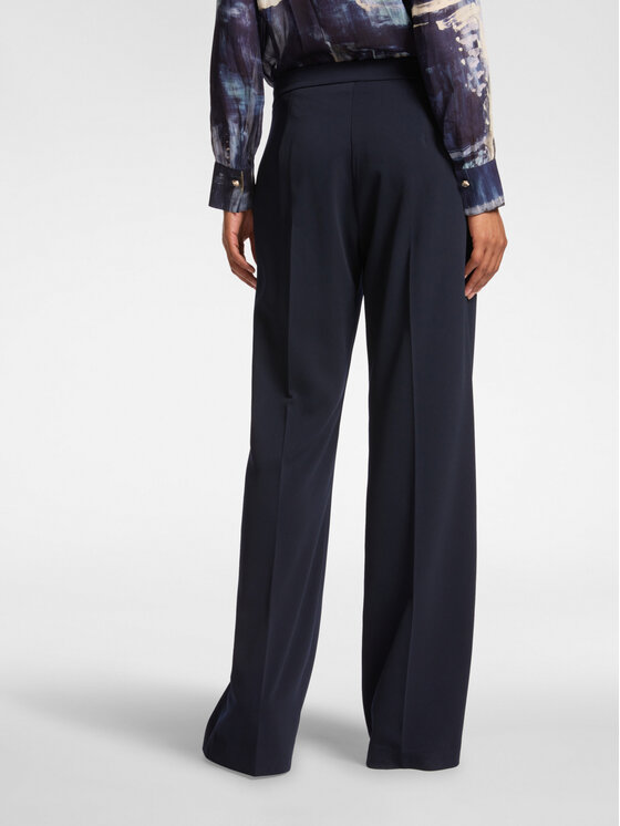 Elena Mirò Elena Mirò Pantaloni di tessuto P165P600452N034 Blu Regular Fit