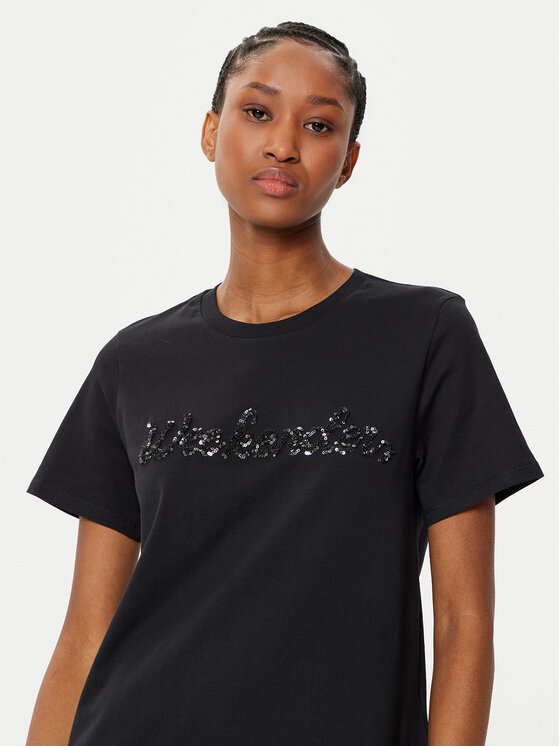 Weekend Max Mara Weekend Max Mara Тишърт Vello 2515971051 Черен Regular Fit