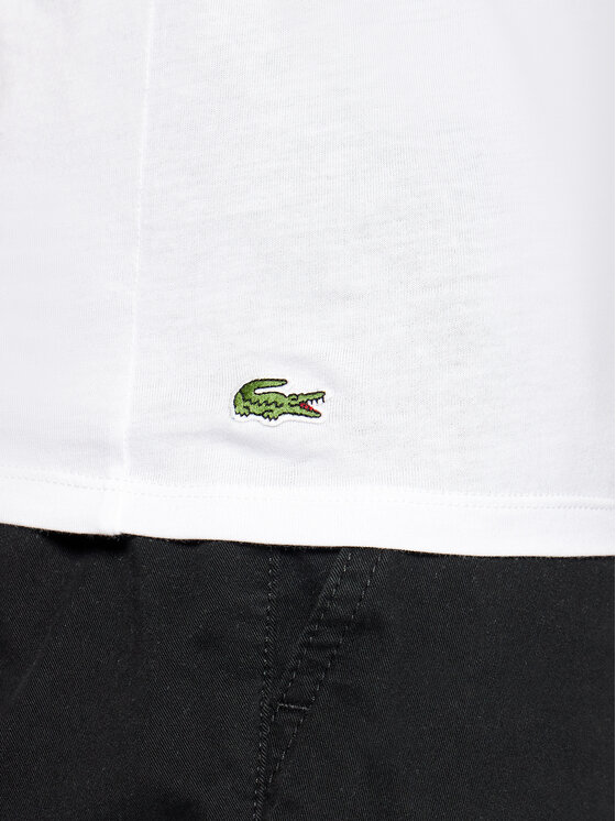 Lacoste Lacoste Komplekt kolmest t-särgist TH3374 Valge Slim Fit