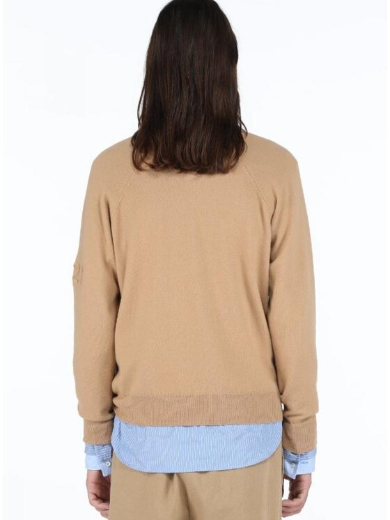 N°21 N°21 Maglione 23in1ma0019004-1233 Marrone Regular Fit