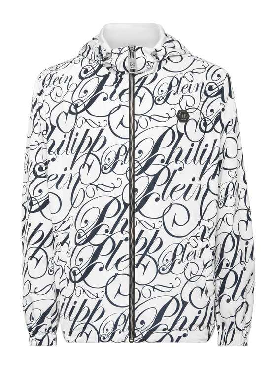 PHILIPP PLEIN PHILIPP PLEIN Vatovaná bunda 24179 Bílá Regular Fit