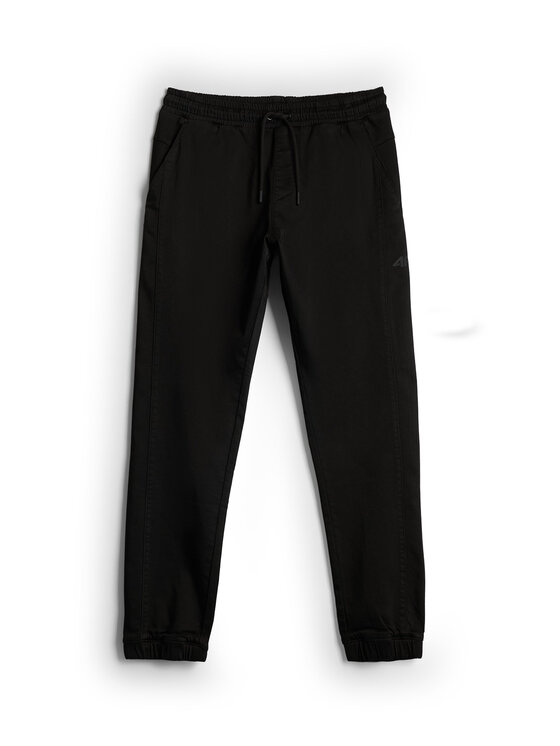4F 4F Joggery BRAND CODE Czarny Regular Fit