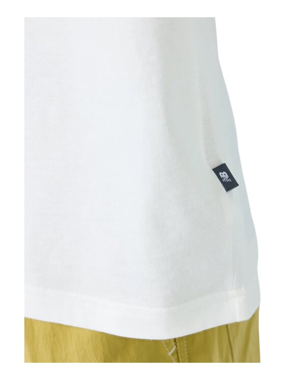 New Balance New Balance T-shirt mt41598-bianco Bianco Regular Fit
