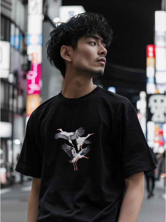 MyStars MyStars T-Shirt 122262 Czarny Regular Fit