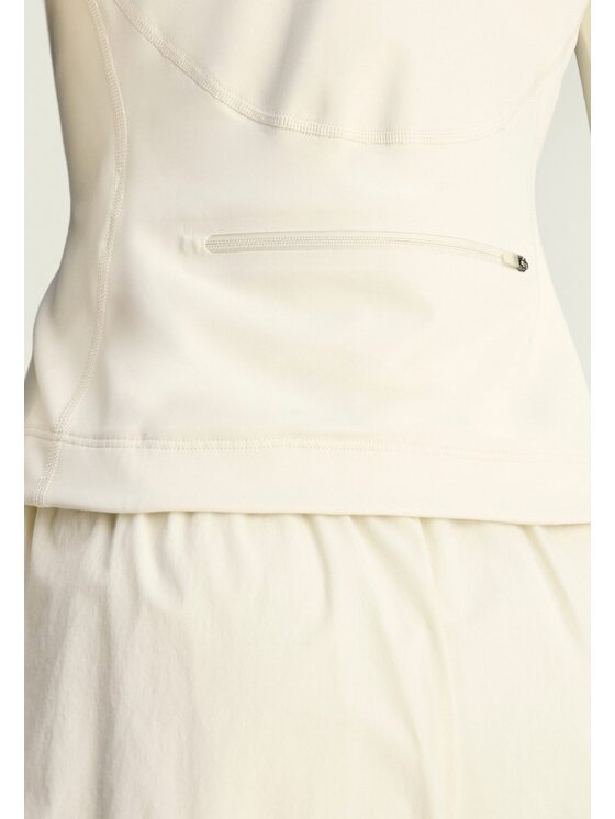 adidas by Stella McCartney adidas by Stella McCartney Kurtka do biegania By Stella McCartney Training Midlayer Beżowy Slim Fit