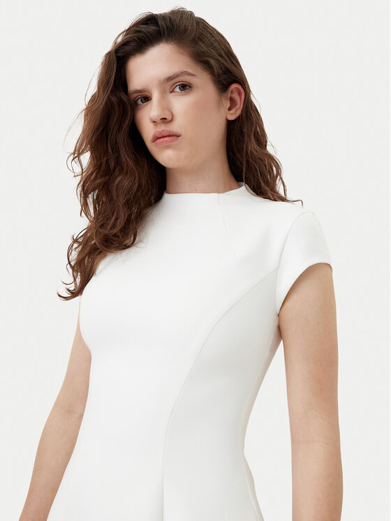 BARDOT BARDOT Kokteiļkleita 59329DB Balts Regular Fit