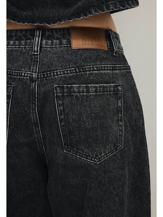 BIZUU BIZUU Jeansy LEYLA REGULAR JEANS Szary Standard Fit