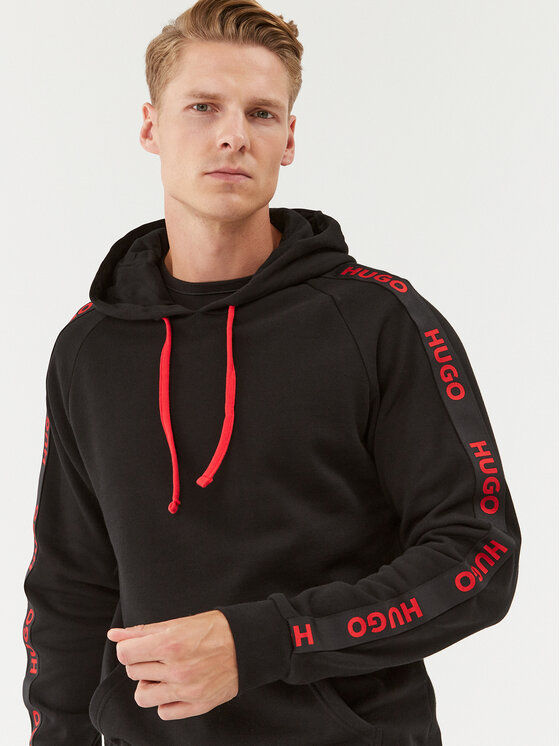 HUGO Hugo Суитшърт 50497003 Черен Regular Fit