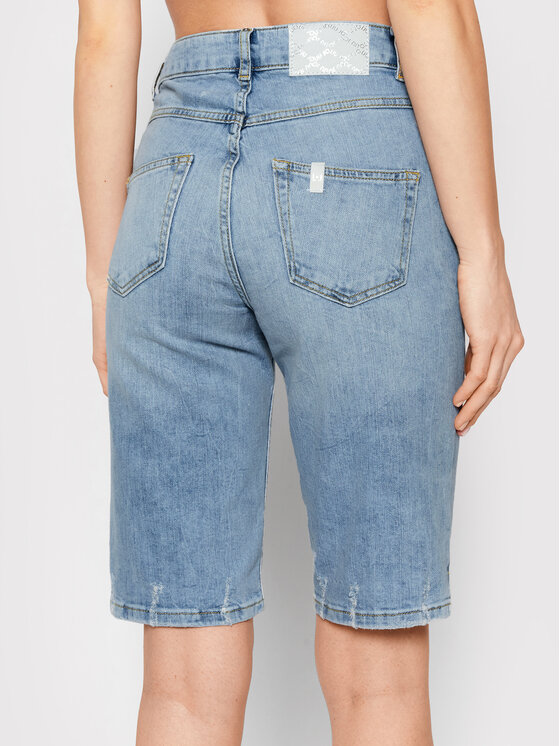 Liu Jo Liu Jo Jeans kratke hlače UA2078 DS009 Modra Regular Fit