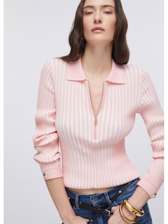 Liu Jo Liu Jo Maglione TA6115MS55NC3896 Rosa Regular Fit